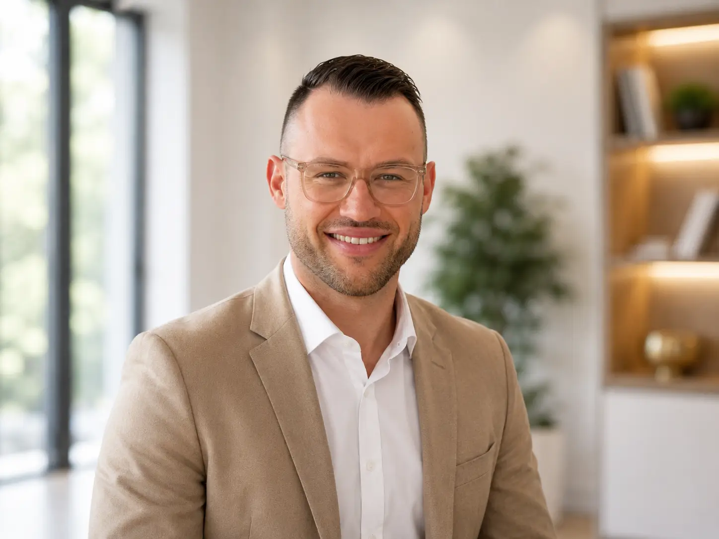 Luca Odenbach, Gründer und Geschäftsführer der Immobilien Assistenten aus Moers